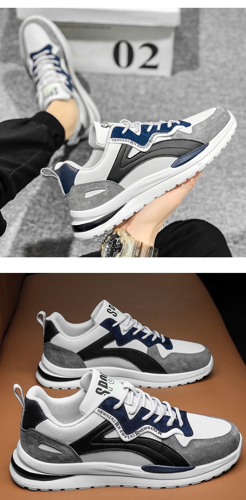 Tênis Casual Masculino StreetFlex