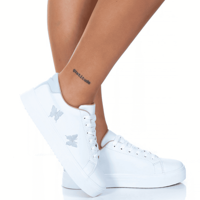 Tênis Feminino Ortopédico Borboleta
