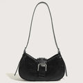 Bolsa Feminina Baguete Fivela