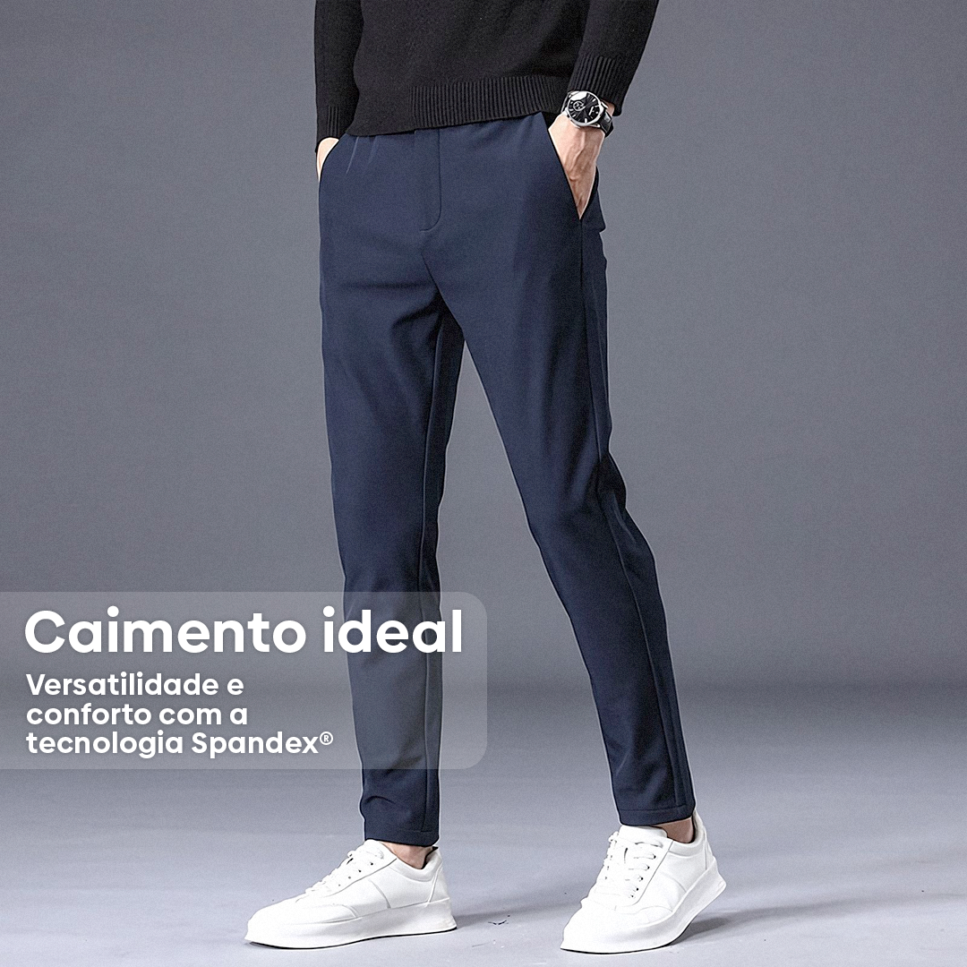 Calça Social Masculina EleganceFit