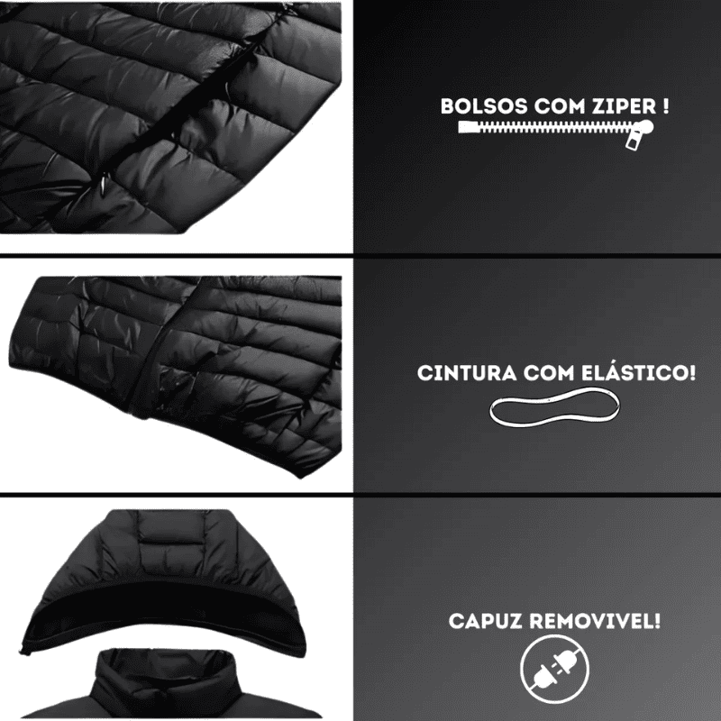 Jaqueta Masculina Puffer - Bobojaco