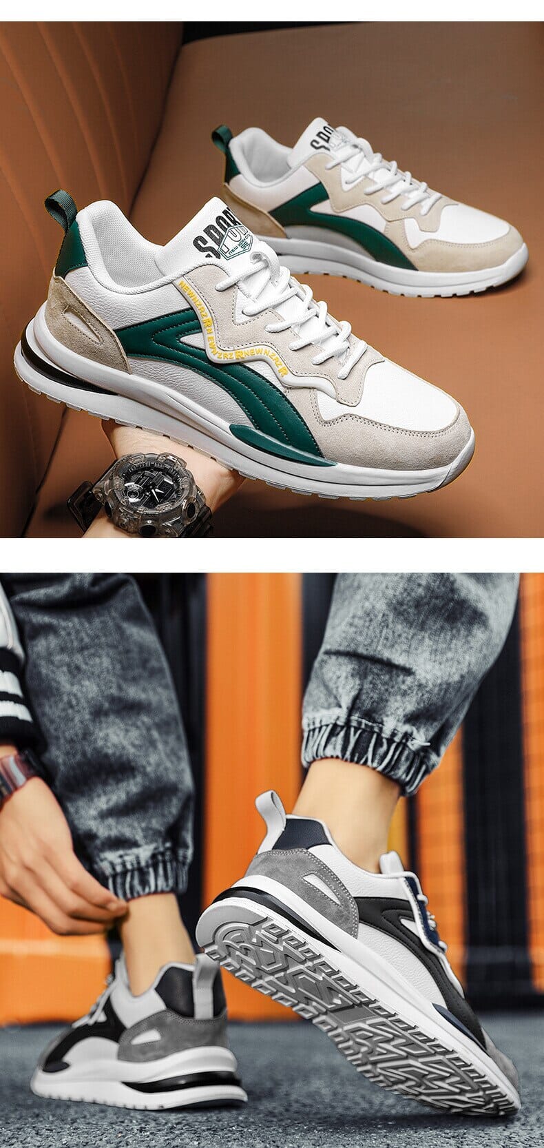 Tênis Casual Masculino StreetFlex