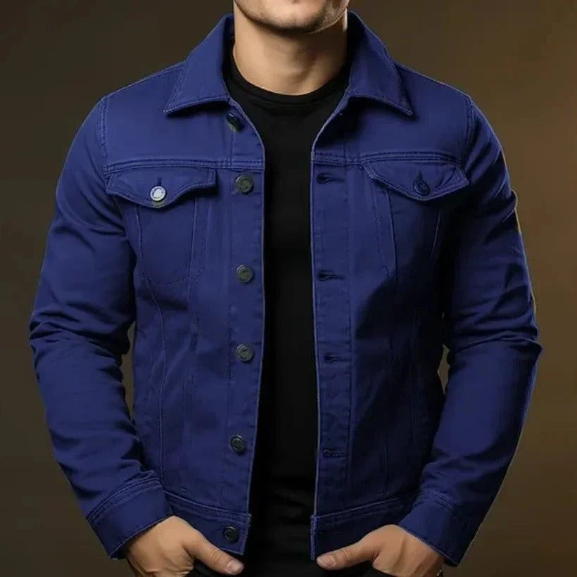 Jaqueta Jeans Masculina SlimFit – DenimStyle
