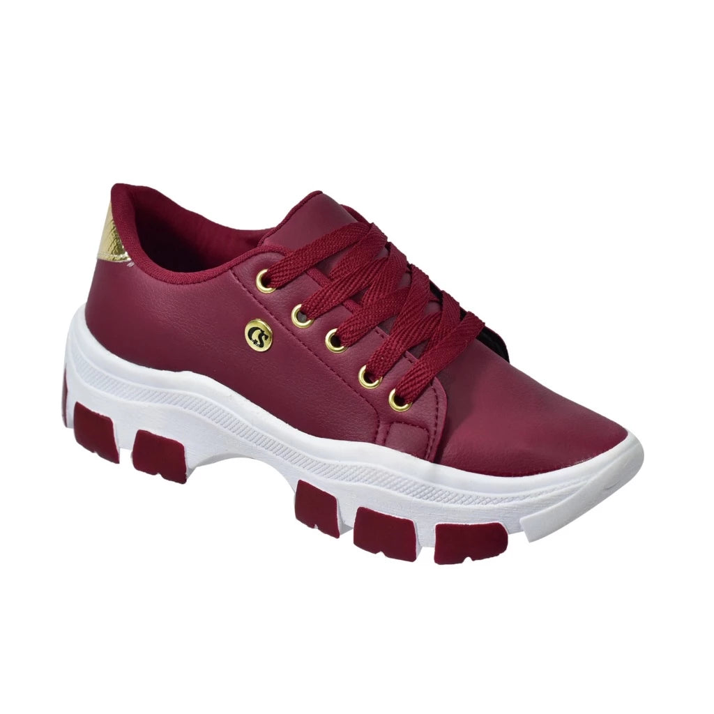 Tenis feminino plataforma Bella