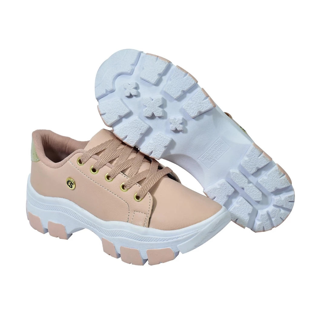 Tenis feminino plataforma Bella