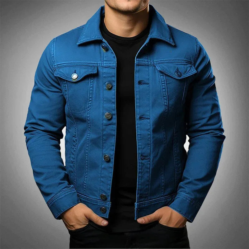 Jaqueta Jeans Masculina SlimFit – DenimStyle