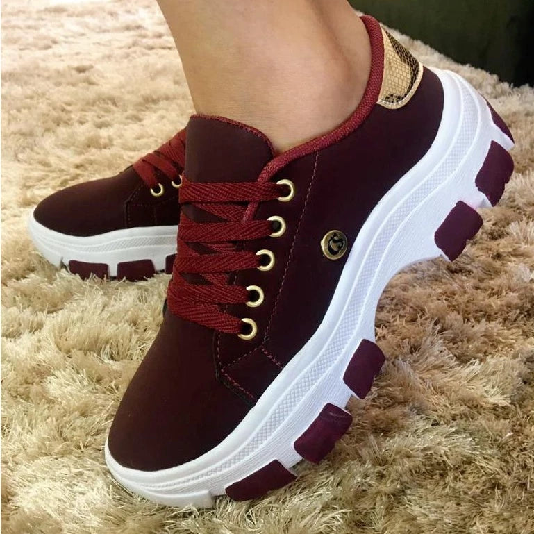 Tenis feminino plataforma Bella