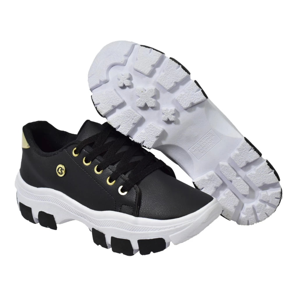 Tenis feminino plataforma Bella