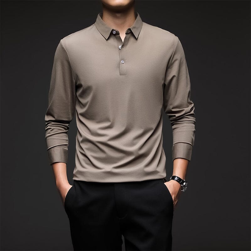 Camisa Social Masculina de Algodão Elegante