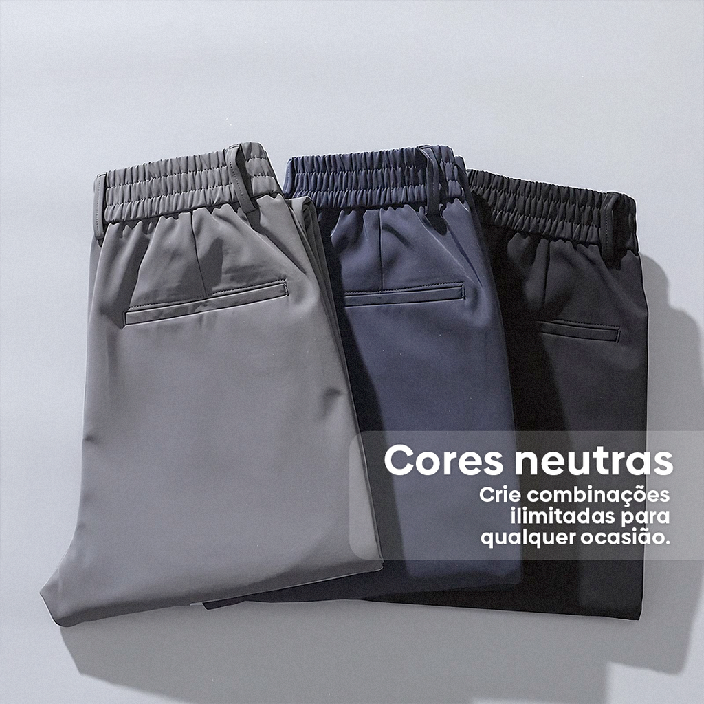 Calça Social Masculina EleganceFit