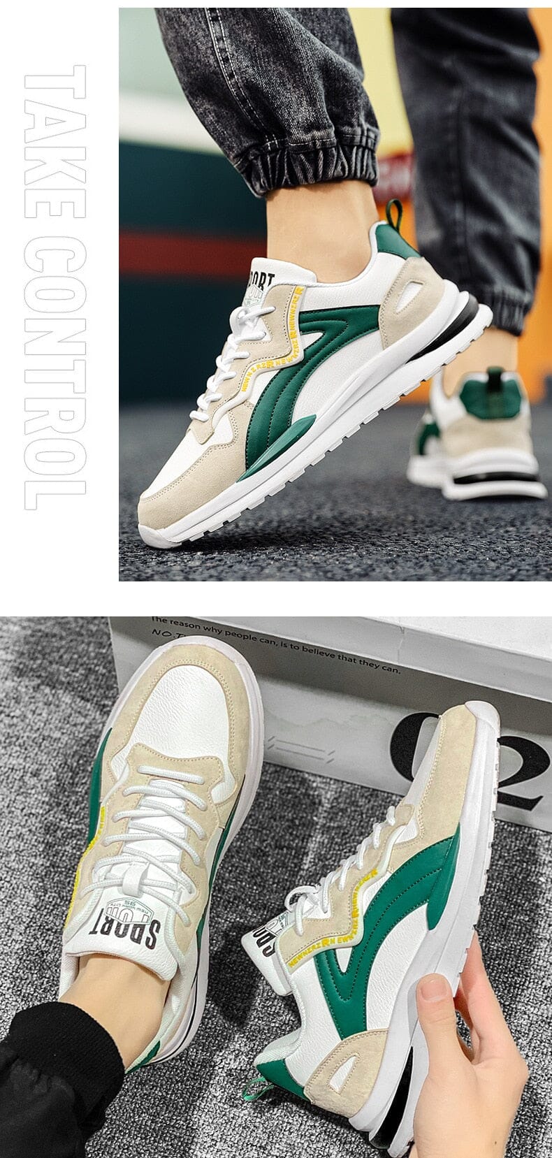 Tênis Casual Masculino StreetFlex