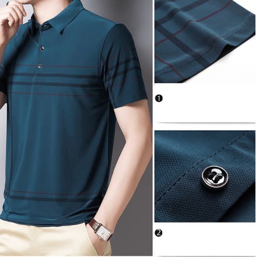 Camisa Polo Masculina Listrada Premium
