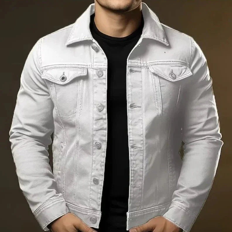 Jaqueta Jeans Masculina SlimFit – DenimStyle