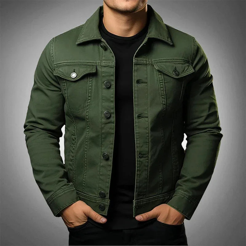 Jaqueta Jeans Masculina SlimFit – DenimStyle