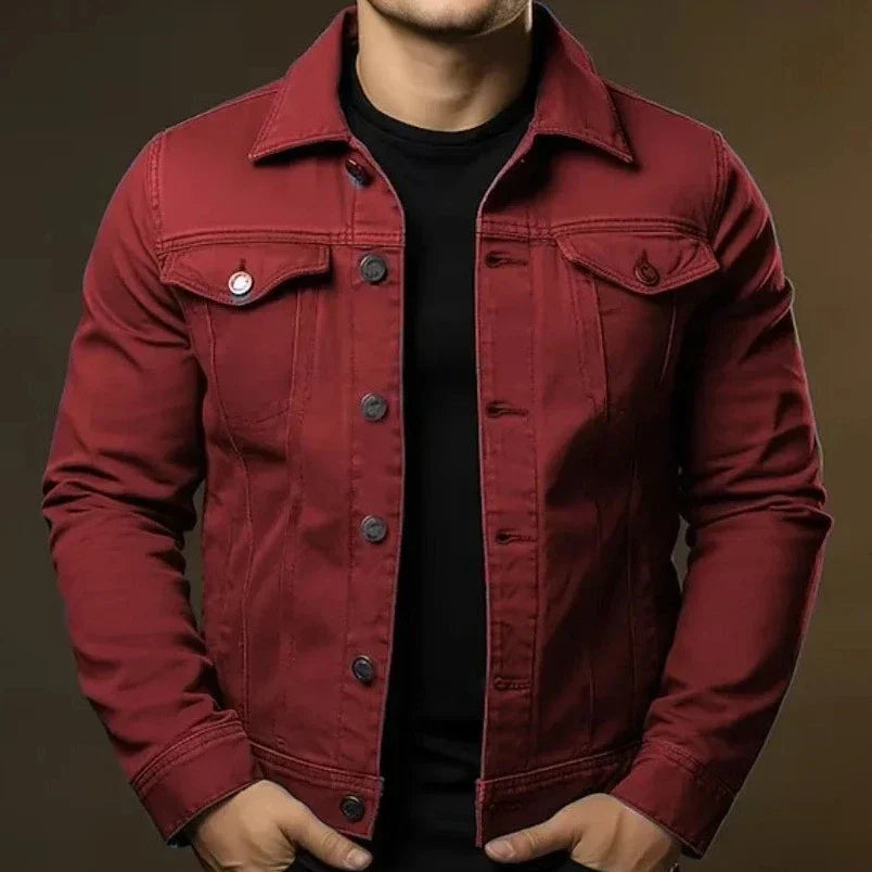 Jaqueta Jeans Masculina SlimFit – DenimStyle